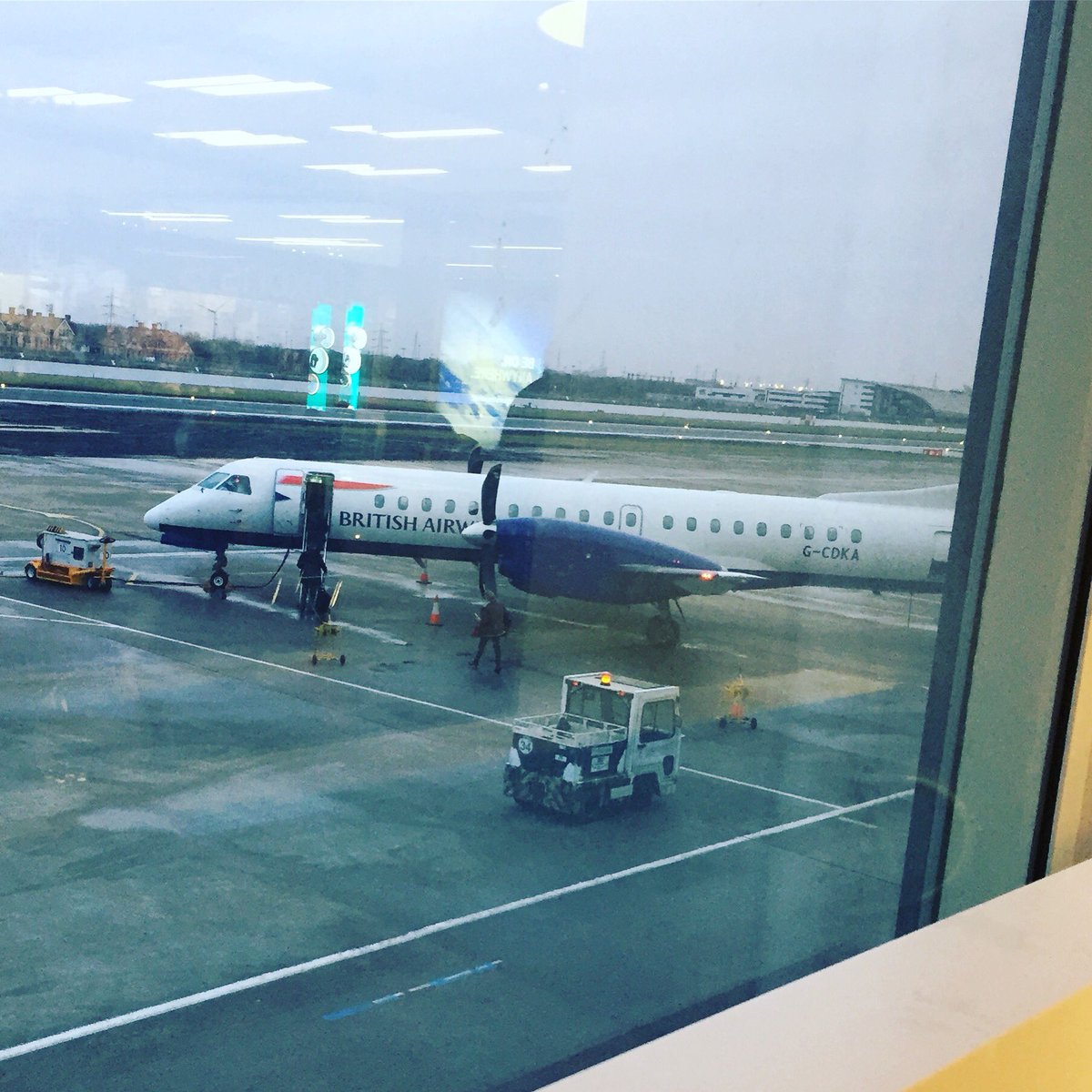 W1llYoung's tweet image. Come at me #stormBarbara im prepared in this tiny crayon with wings! 🙄😬 #mightnotmakeit 🛩