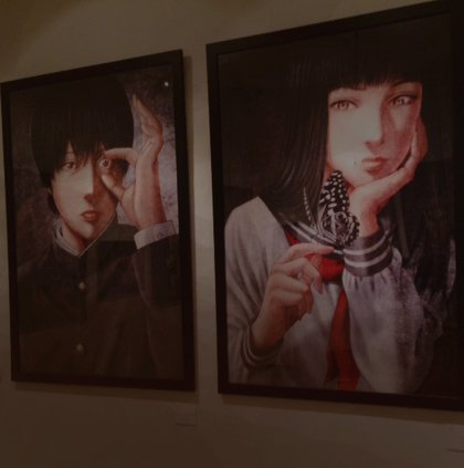 古屋兎丸 個展 深い嘆きの中で 複製原画-