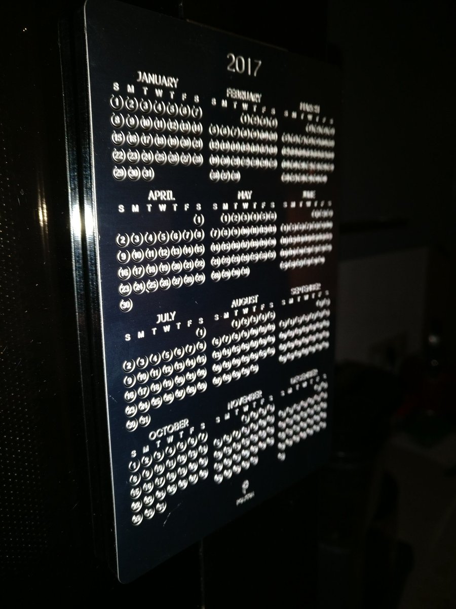 Love my <a href="/poligon_/">POLIGON</a> 2017 calendar