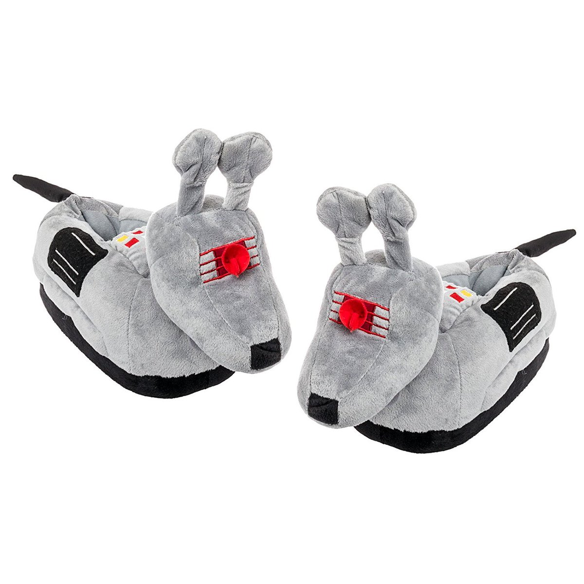 Fashionable and comfortable, with a ton of style! - amzn.to/2hlZIFk

#DoctorWho K9 Slippers!