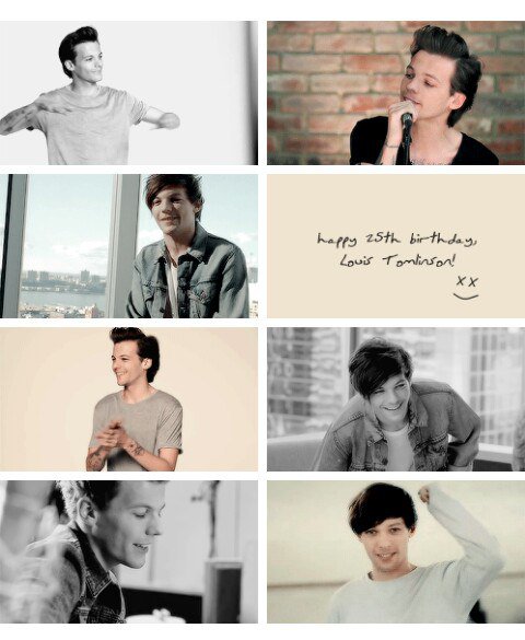 #HappyBirthdayLouisTomlinson <a href="/Louis_Tomlinson/">Louis Tomlinson</a> 

— Счастливого 25-го дня рождения, Луи Томлинсон.