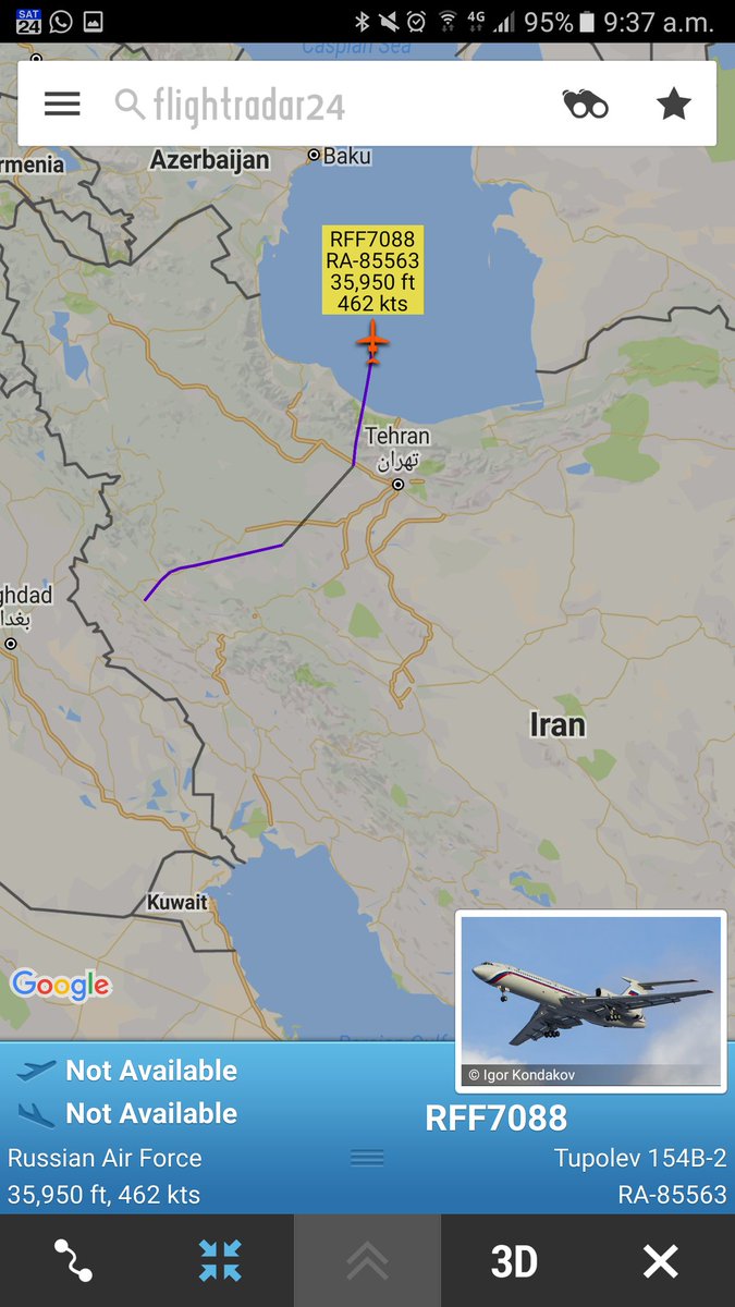 Civmilair On Twitter Heading Over The Caspian Sea Russian Air