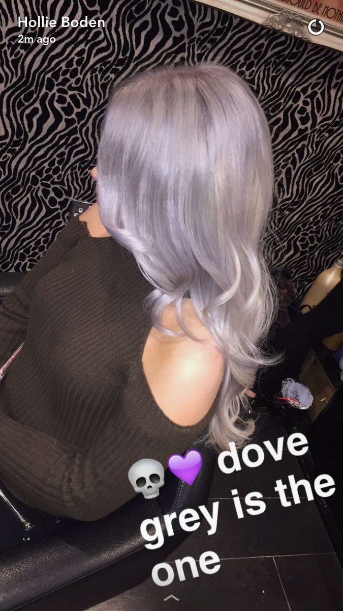 holliebodenx's tweet photo. SILVERRRR, 💜💀🌟🔥 in love with this colour I done yesterday!!! #silver #wanded #waves #grey #love #dovegrey #olaplex #shiny https://t.co/fp0c7pfoyx