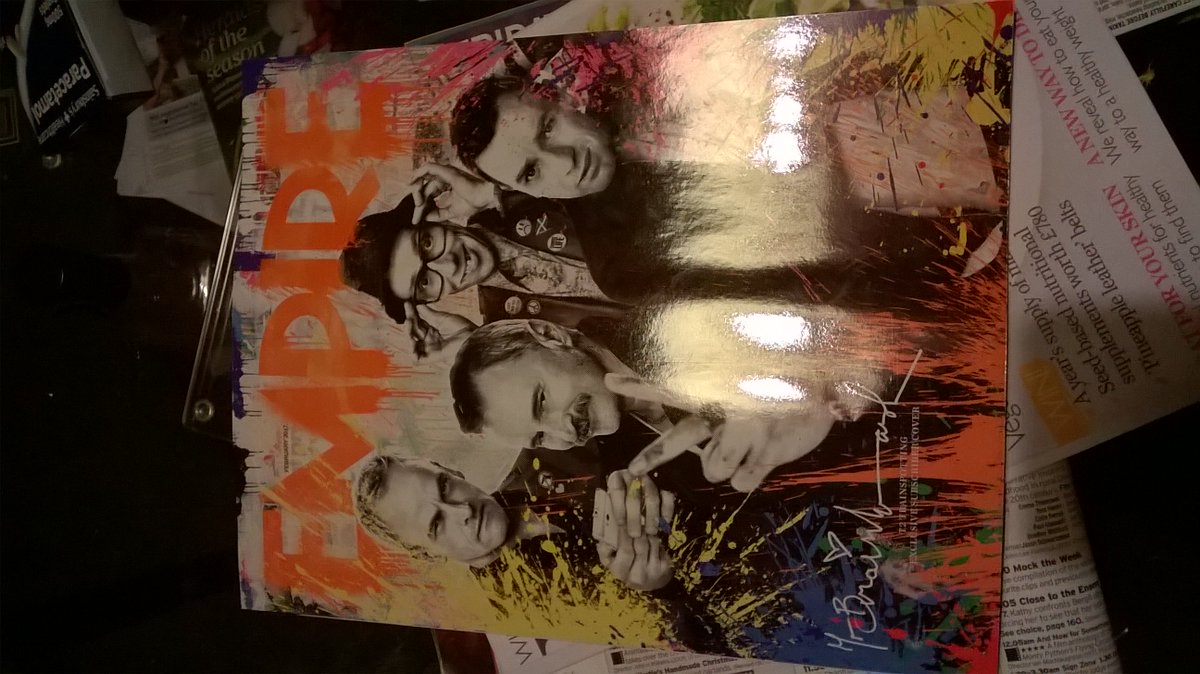 emmaproof's tweet photo. Woo hoo! An excellent way to restart your @empiremagazine subscription! https://t.co/ytTHiF8s8P