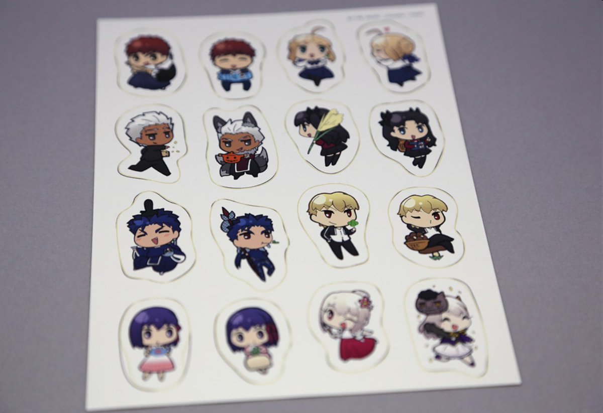 Fate Zero ゼロカフェ しおりカレンダー 色校 Fate Zero ゼロカフェ しおりカレンダー 色校 Fate Zero ゼロカフェ