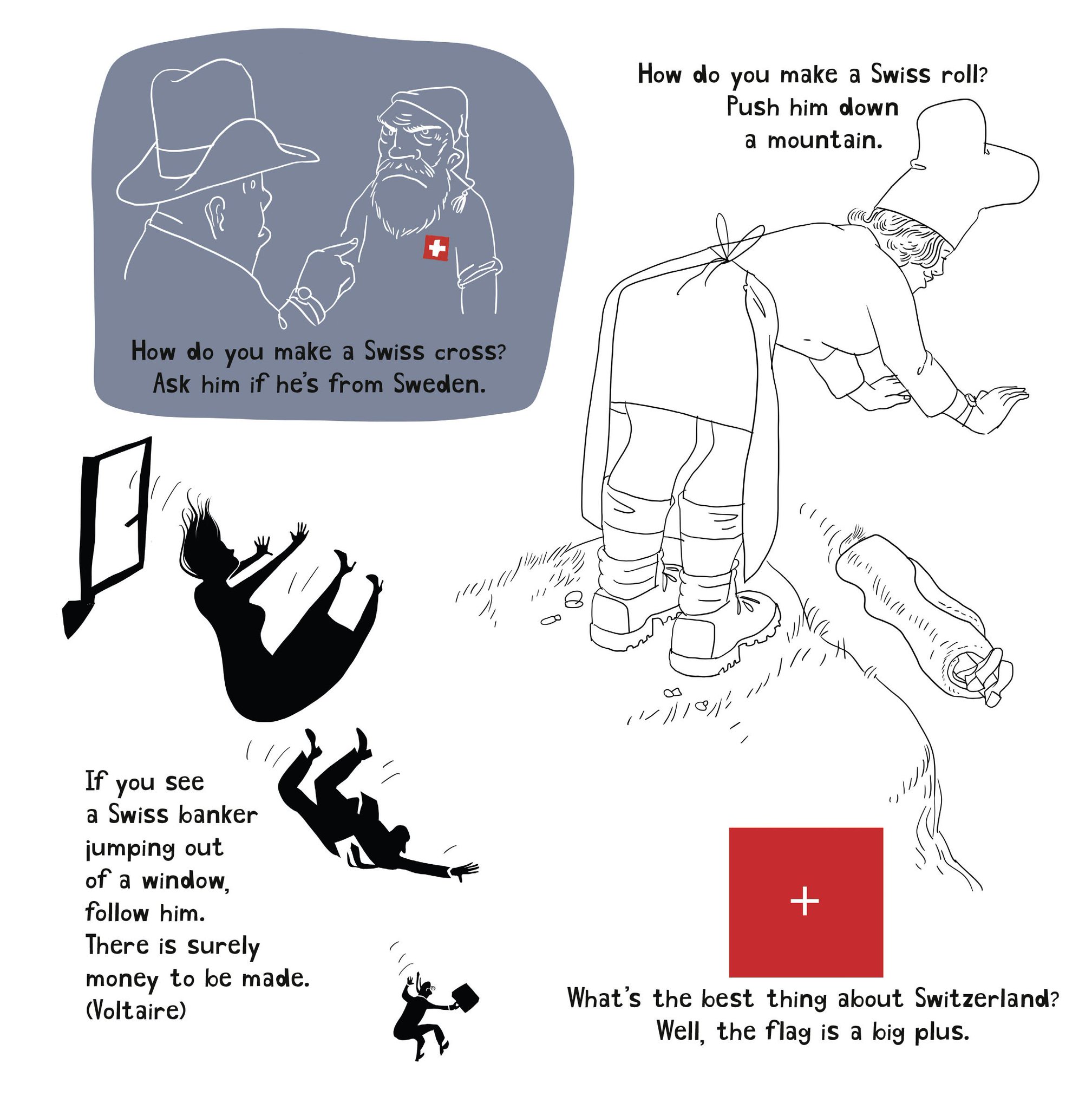 Diccon Bewes on Twitter: "How to be Swiss advent calendar ...