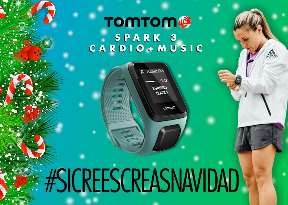 1 día y #Navidad ¿Quieres ganar el reloj🔝 de <a href="/TomTomSpain/">TomTom Spain</a>? Participa en el #Sorteo  #SiCreesCreasNavidad
☝Sígueme
✌RT
👌Menciona a un amigo