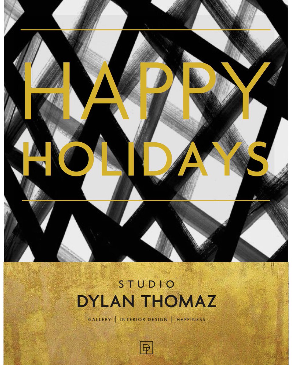 studio_dthomaz's tweet photo. Happy Holidays from us at Studio Dylan Thomaz, THANK YOU for sharing our #Happiness with us https://t.co/KMXYUCrDbF