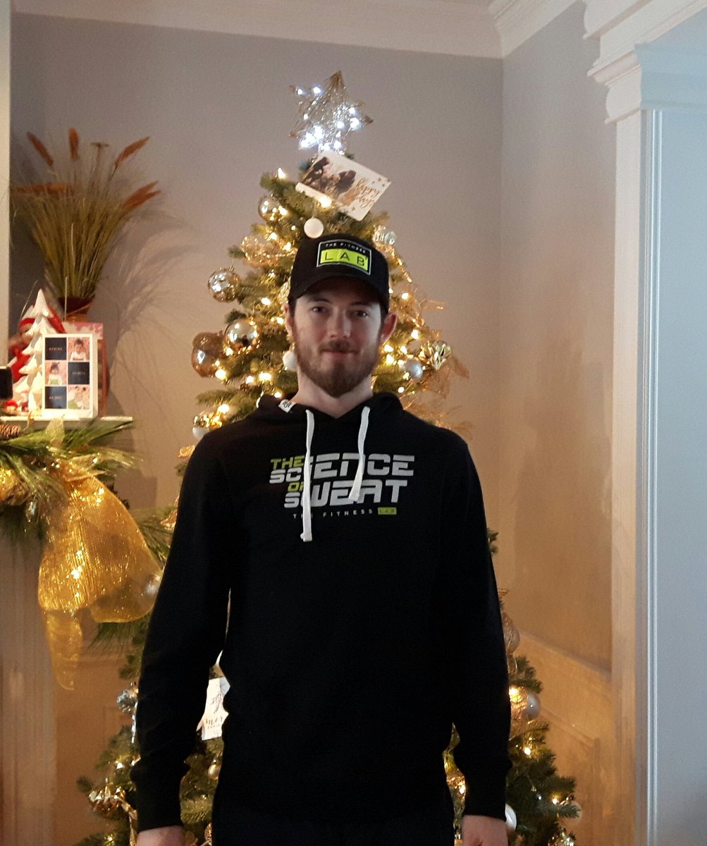 Merry Christmas to <a href="/TFL_Ottawa/">The Fitness Lab</a> ! Thanks for the early gifts! #hoodie #cap #thescienceofsweat