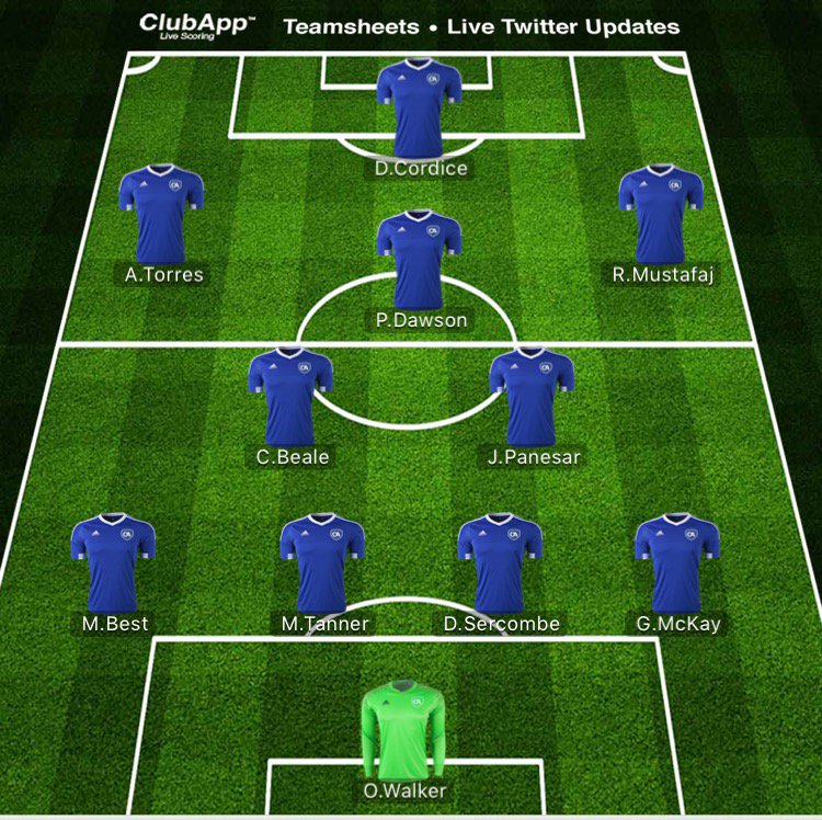 Watersfield_FC's tweet photo. LINE UP:
Watersfield Res 5-0 Slinfold Res
2nd XI team sheet
#watersfieldfc https://t.co/5CuHRmi3fL