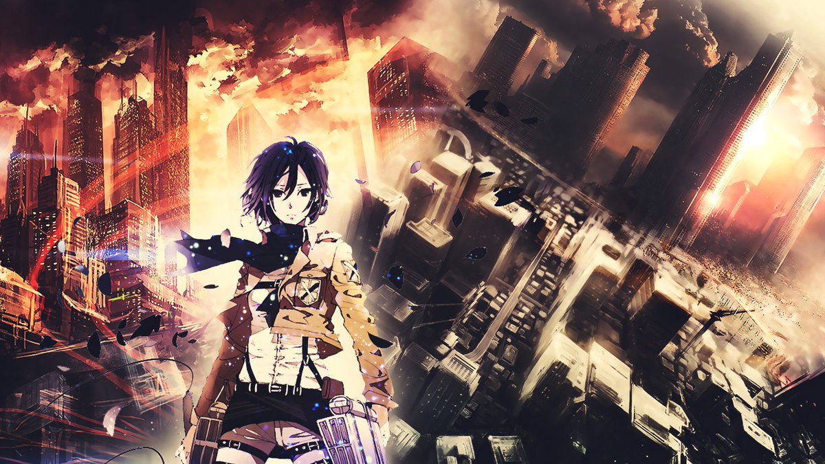 進撃の巨人 Cool画像集 025mikasa Twitter