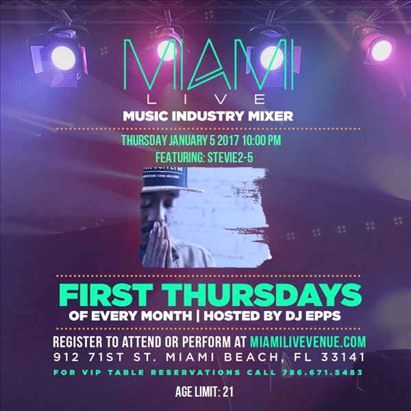 MarkGeez_'s tweet photo. I'm performing at Miami LIVE Open Mic 1/5/17! For tickets: https://t.co/2DJZlZtqt2 #Coast2Coast https://t.co/NnnlJob6q5