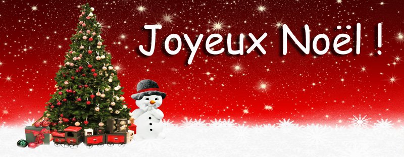 Bonnes fêtes de Noël à toutes et à tous ! Gâtez vos enfants, couvrez les d'amour et de douceurs, car ce jour est avant tout le leur.