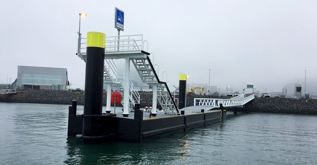 autosteigers's tweet photo. Fijn kerstgeschenk met dank aan Port of Rotterdam en BLN, autosteiger FutureLand is klaar voor gebruik. Top! 

https://t.co/PdZXTB5LpH https://t.co/OGOsitfip8