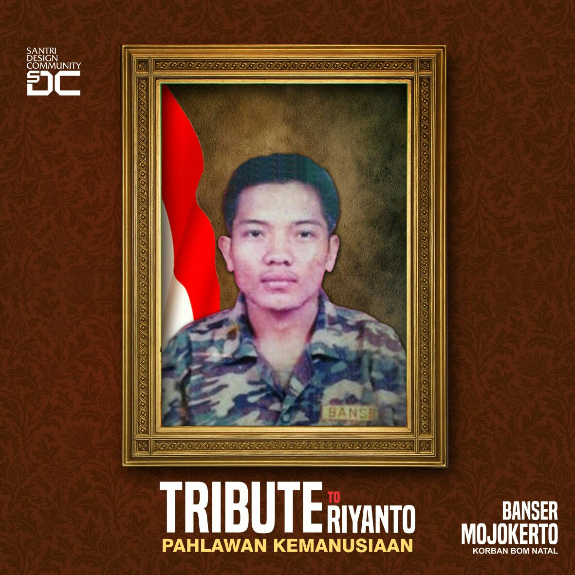 Tribute To Riyanto Pemuda Banser Nu Yang Tewas Memeluk Bom Di Malam Natal 16 Tahun Silam Tribunstyle Com