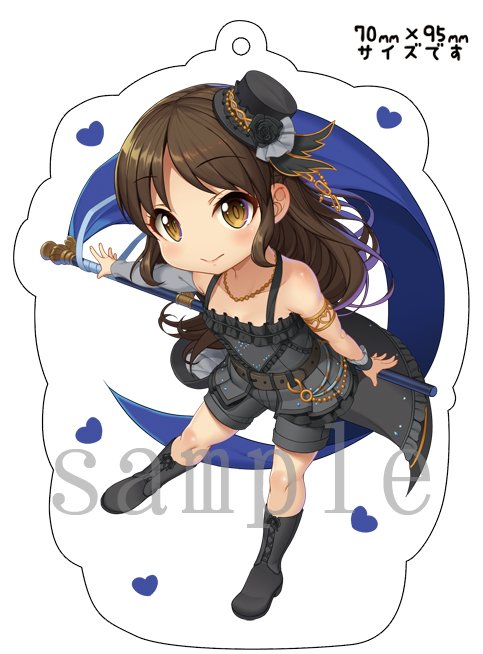 グッツセット用アクキーのサンプルになります。C91 グッツセット用アクリルキーホルダー | 木鈴カケル #pixiv https://t.co/nbZERY8JOR 