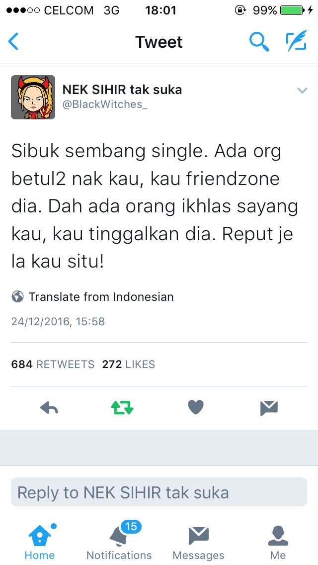 KhairulIskand10's tweet photo. Bila perempuan buat comeback. Deep bro deep.😩😩😩 https://t.co/1urrfRtfXJ