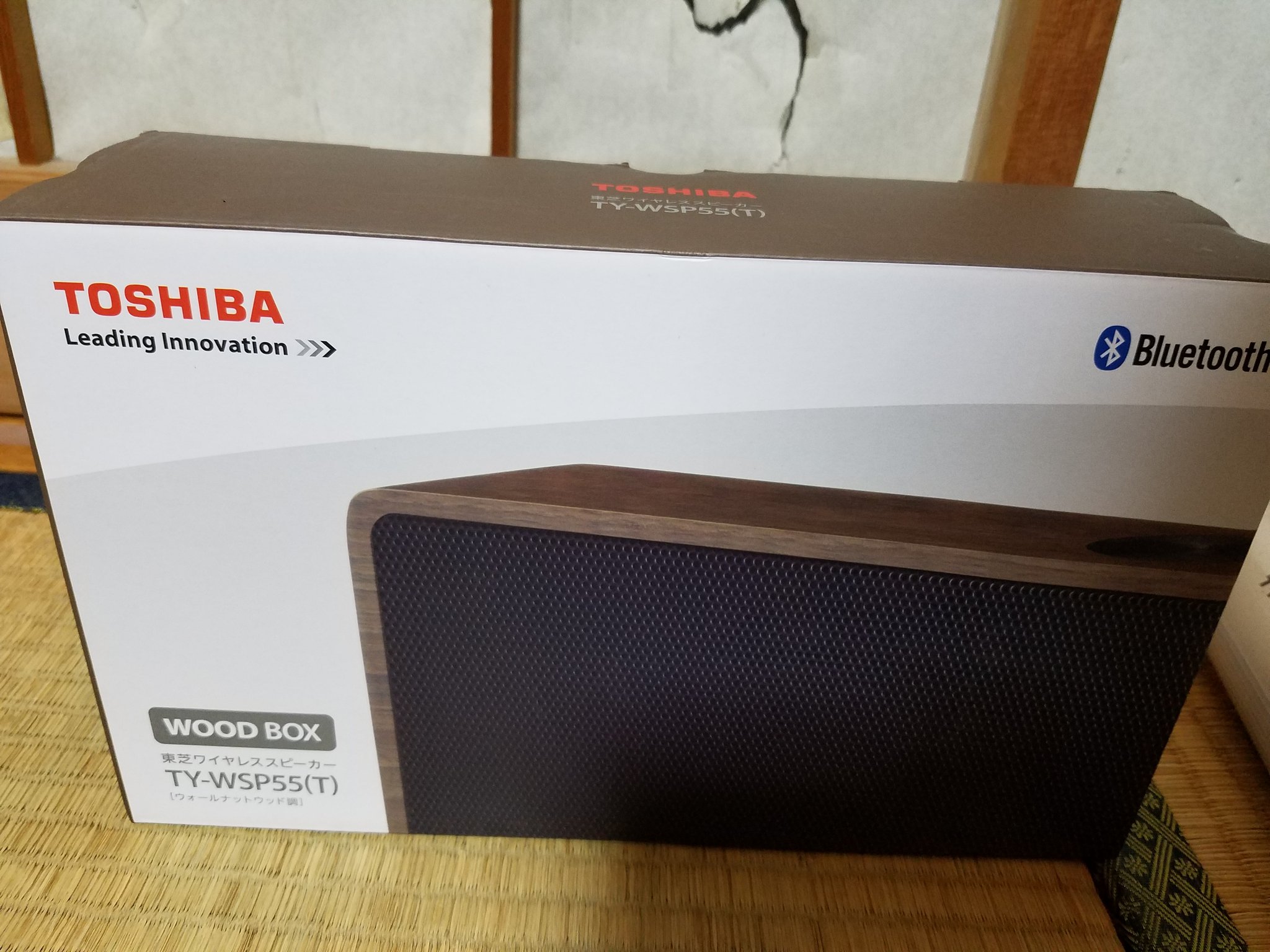 東芝 TOSHIBA ワイヤレス Bluetooth TY-WSP55 スピーカ