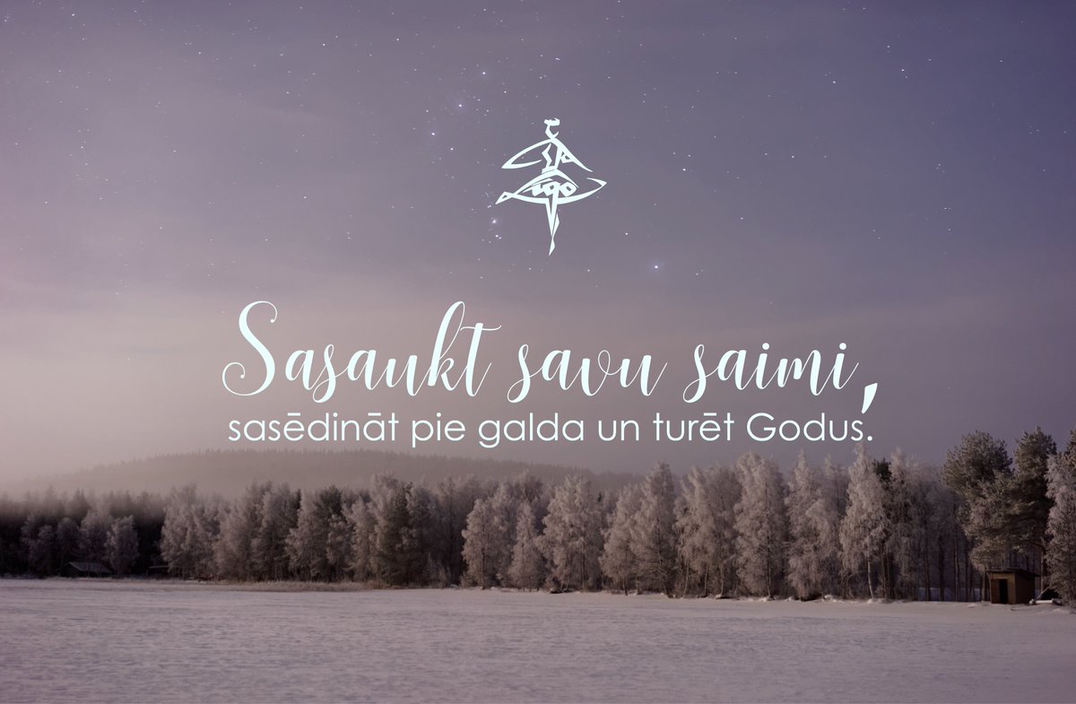 Sasaukt savu saimi, sasēdināt pie galda un turēt Godus! TDA "Līgo" novēl līksmus svētkus!