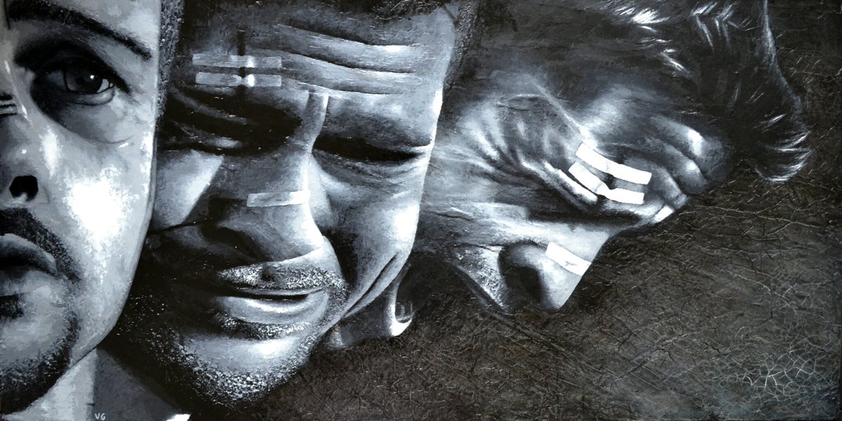 VanessaGirin's tweet photo. 🎨Old painting🎥
#artblog #cinemablog #artistsontwitter #cinemaart #oilpainting #peinture #movieart #bradpitt #davidfincher #se7en #cinephile https://t.co/7b3Oo6JqOH