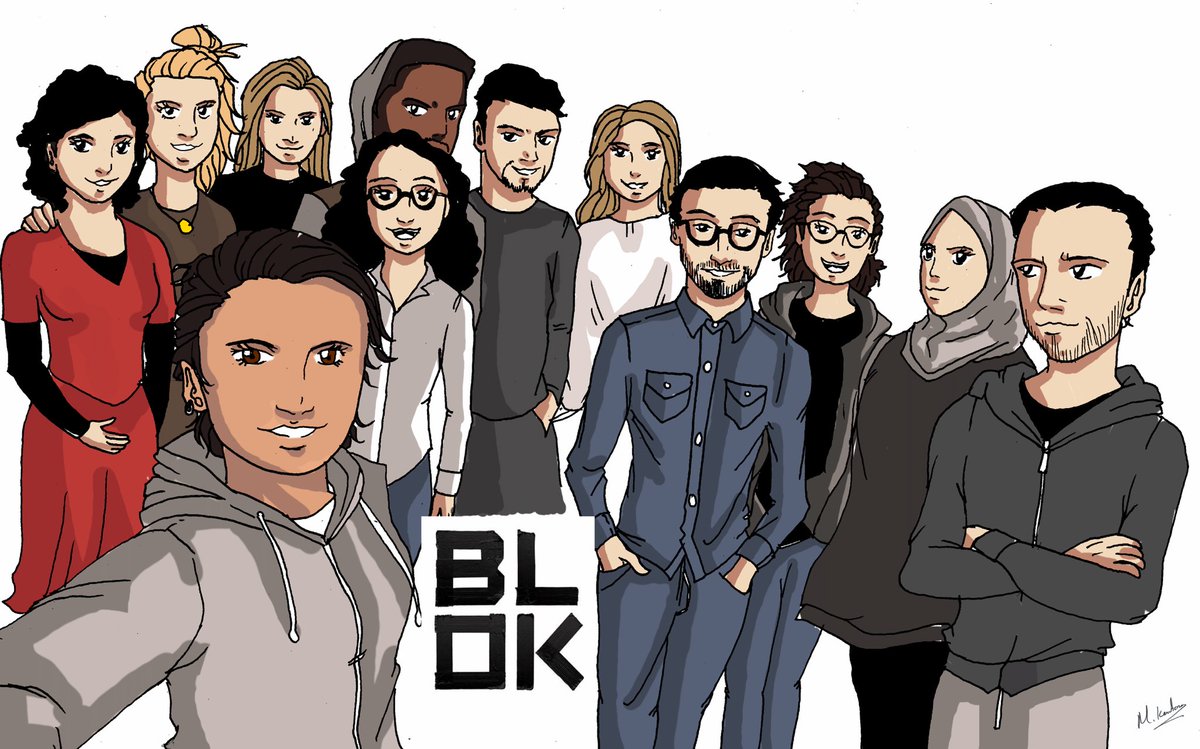 BLOK wenst iedereen mooie feestdagen! #BLOK #Amsterdam #feestdagen