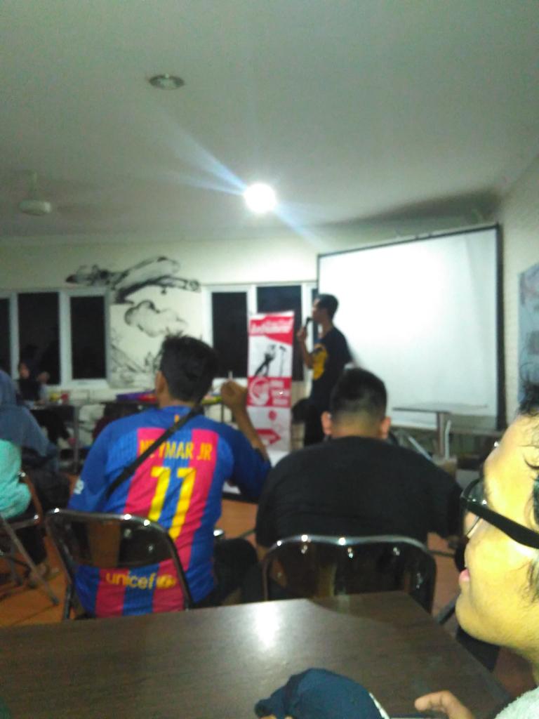 Acaranya udah dimulai..
Yang belum berangkat bisa langsung cus yah..