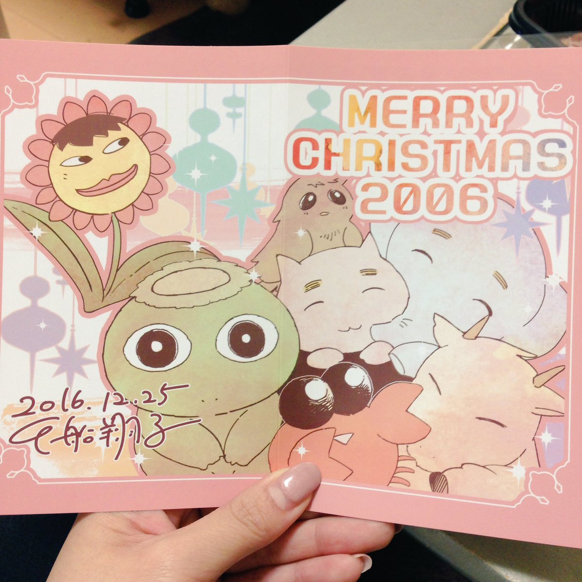 千船先生(@ShokoChifuna )からクリスマスプレゼント🎁が届いてました💕( ; 艸 ; )
最高に格好いい芥川先生!!!家宝です!これはもう家宝です!!何度も描き直した跡があって、私のためにこんなに心と筆を籠めて?と……ドキドキと感謝と感激で泣きそうです! #文豪失格 