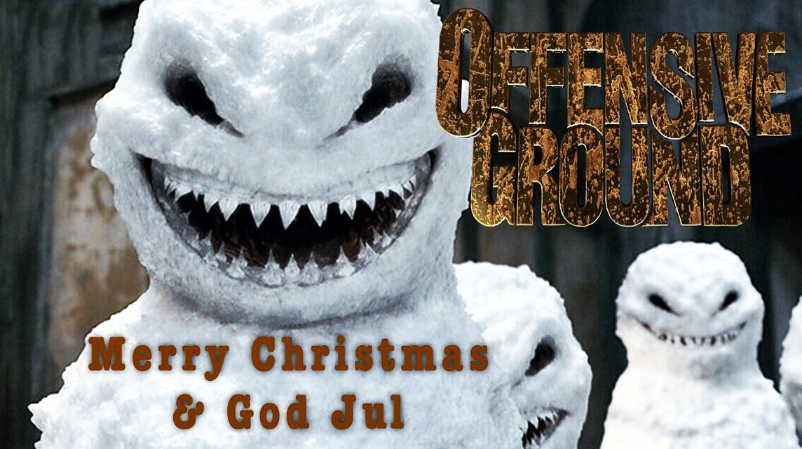 offensiveground's tweet photo. Thanks for the awesome year everybody! Happy Christmahannaquanzah/God Jul from us here in the depths of the north, Skål! #OffensiveGround https://t.co/mqbLzgrbT2