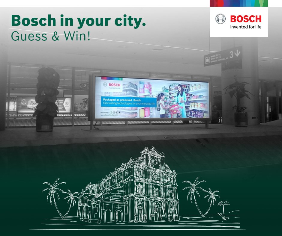 Guess &amp; Win!
This church is a UNESCO World Heritage Site and can be found in which state in western India? #FascinatingBosch #Contest
