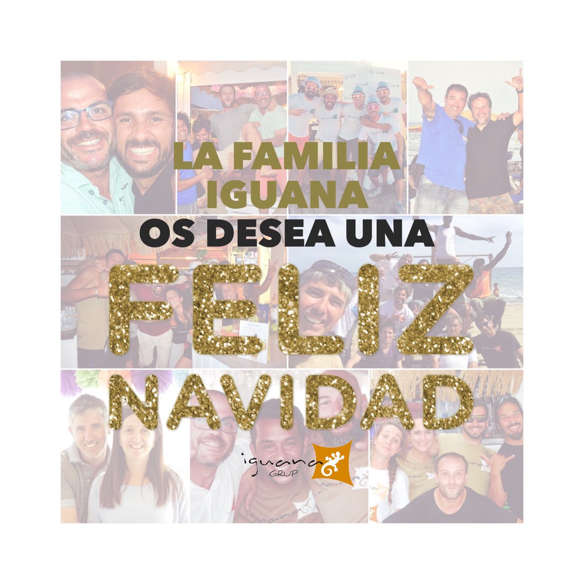 Todos los que formamos parte de la familia #Iguana, os queremos desear que paséis una noche de magia y felicidad 🌟#FelizNavidad a todos!🎄