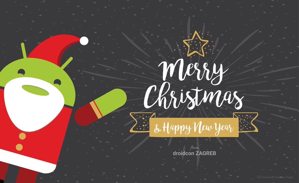 Happy Holiday Season to All from <a href="/droidconzg/">droidcon Zagreb</a> team!