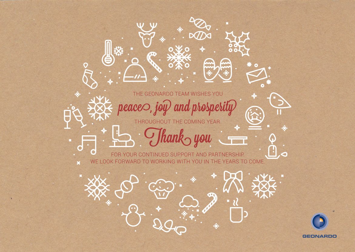 GeoEnvTech's tweet image. Season&apos;s Greetings and all the best for the New Year!