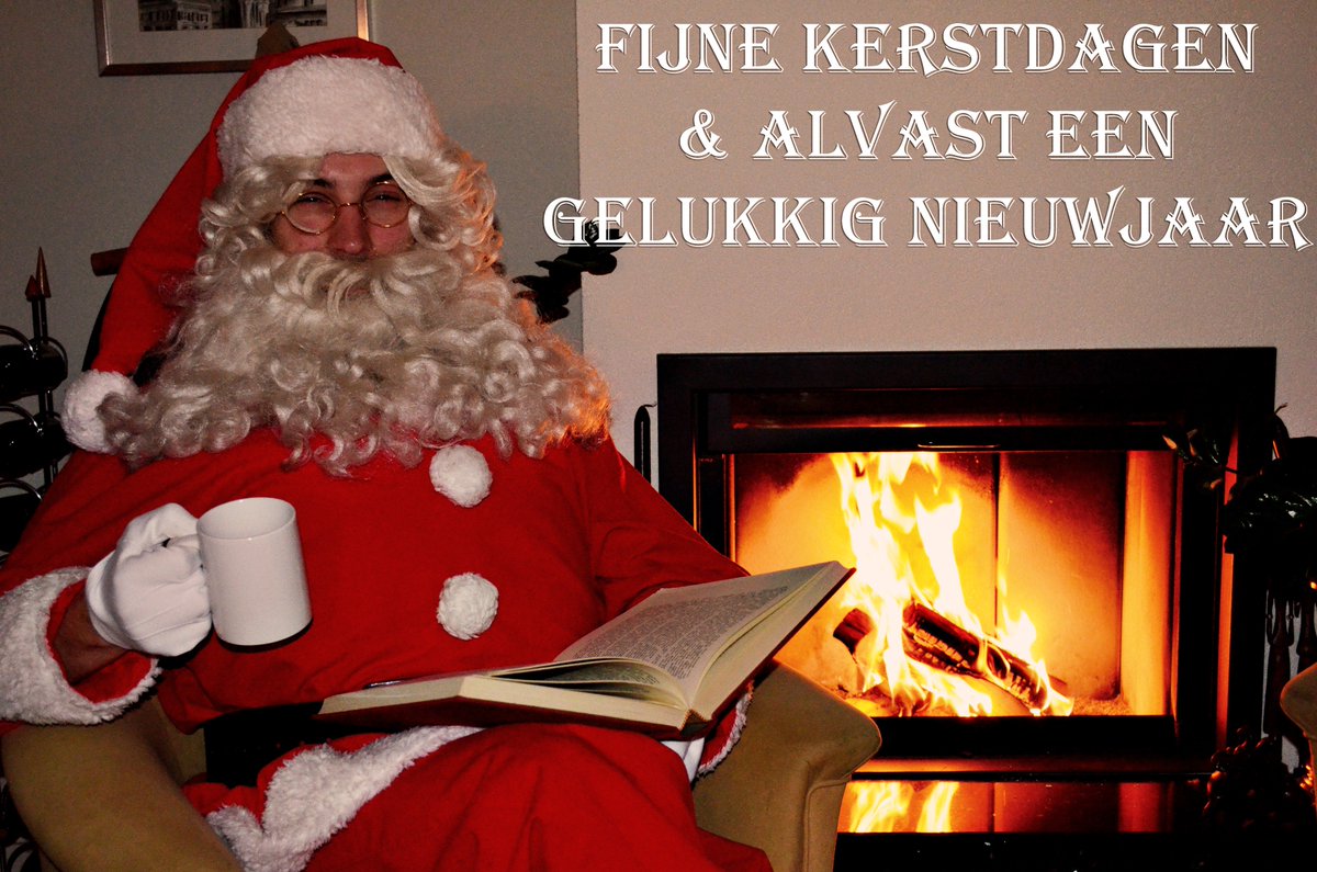 Santa wenst iedereen fijne feestdagen &amp; tot volgend jaar!