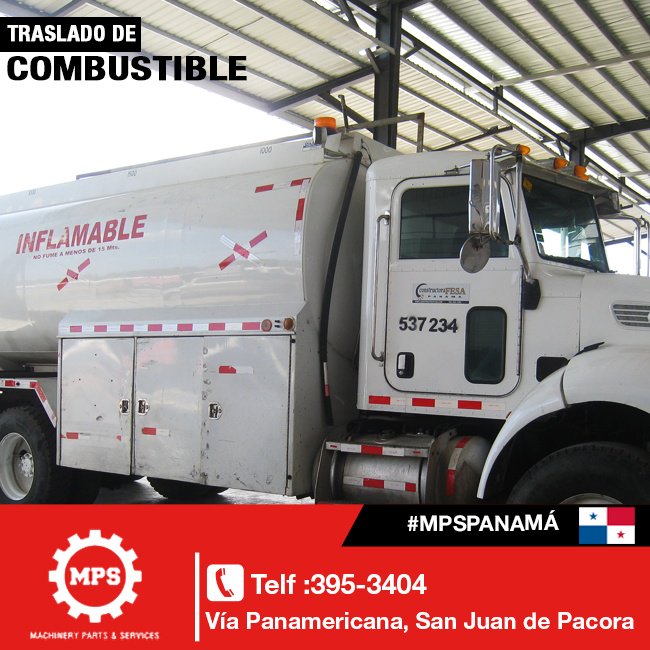 MPSPTY's tweet image. Tenemos a su disposición el servicio de despacho de combustible a cada uno de sus proyectos. Contamos con los permisos requeridos. #MPS