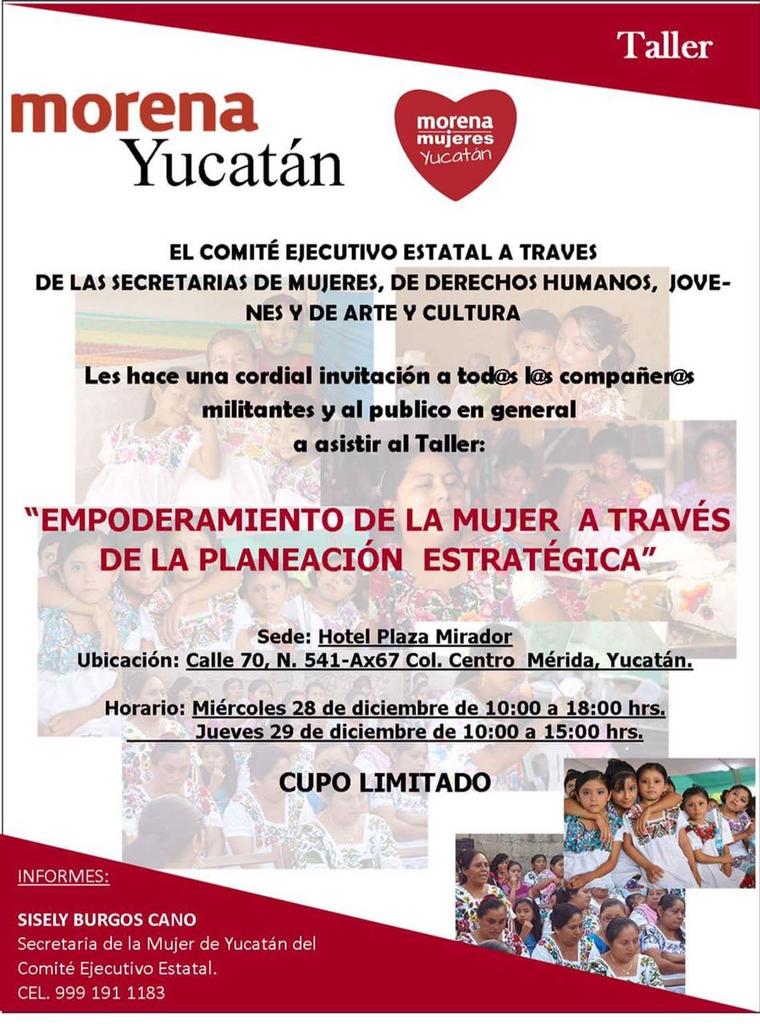 Morena Yucatán tweet media