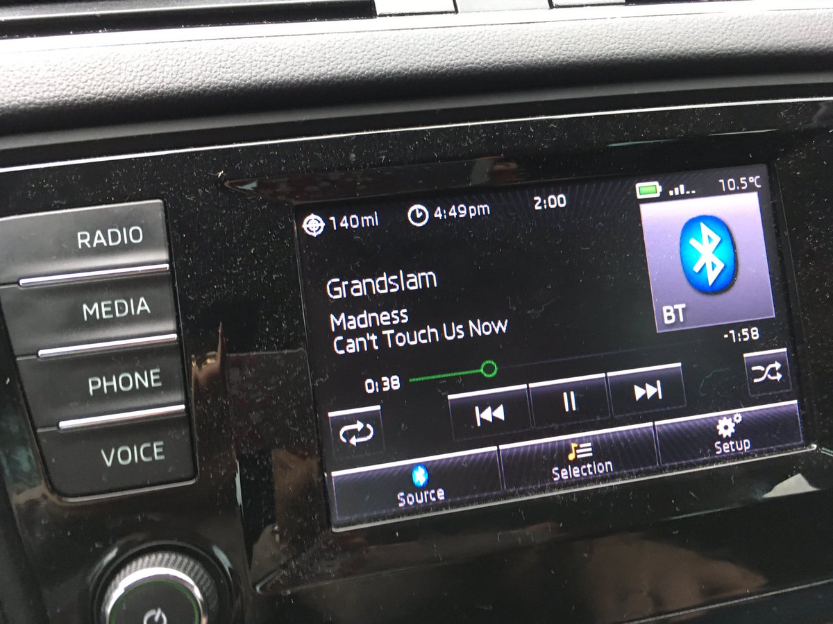 Foxyflug's tweet image. Listening to the new Madness CD as we travel &amp;amp; this comes on....... #howappropriate @Coryband