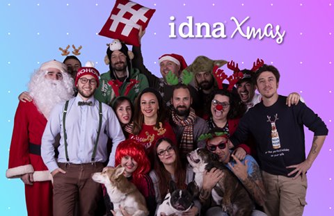 Quest’anno ci siamo conciati per le feste per dirti Buon Natale. 
Ascolta i nostri #auguri: idna.it/it/auguri #xmas