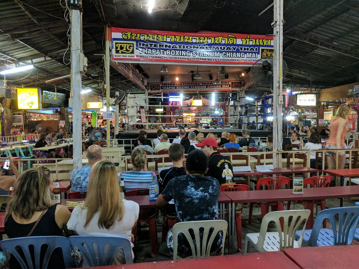 What better way to spend Christmas Eve than with the WWE of muay thai fights?