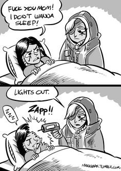 "<a href="/PainOfJustice/">Fareeha Amari</a> you need to sleep"