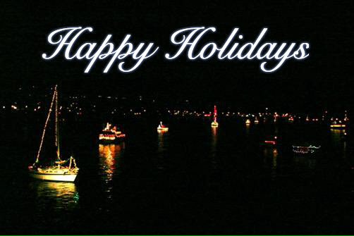 Wishing you and your loved ones a very happy and joyous holiday season from the beautiful Central Coast of California.