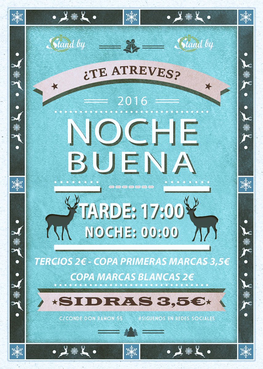 OscarSebastiaan's tweet photo. EMPEZAMOS LAS FIESTAS EN @STANDBY_disco A LAS 17:00! 🍾 https://t.co/9RR0sJsrNl