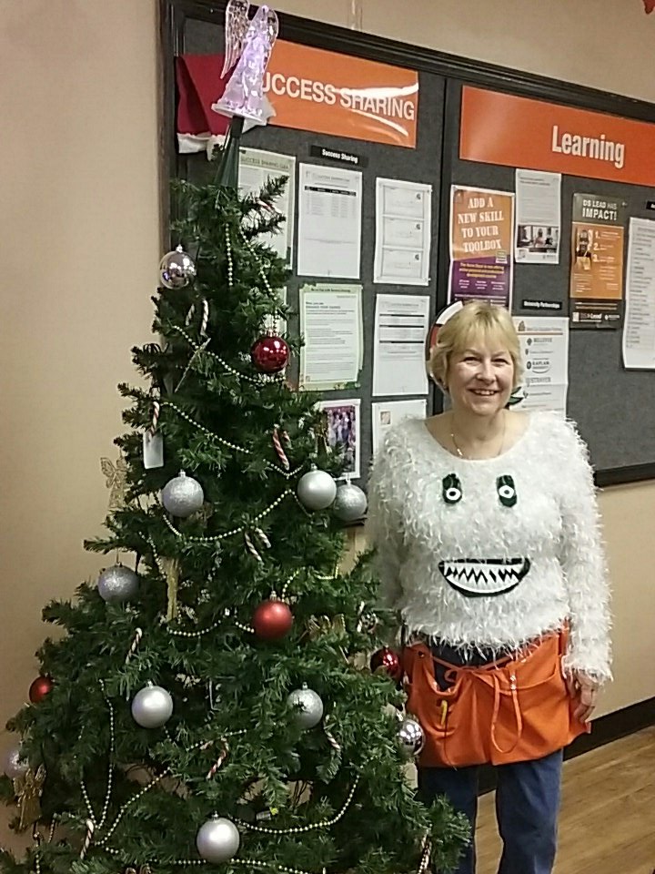 Ugly sweater day at home depot 1121