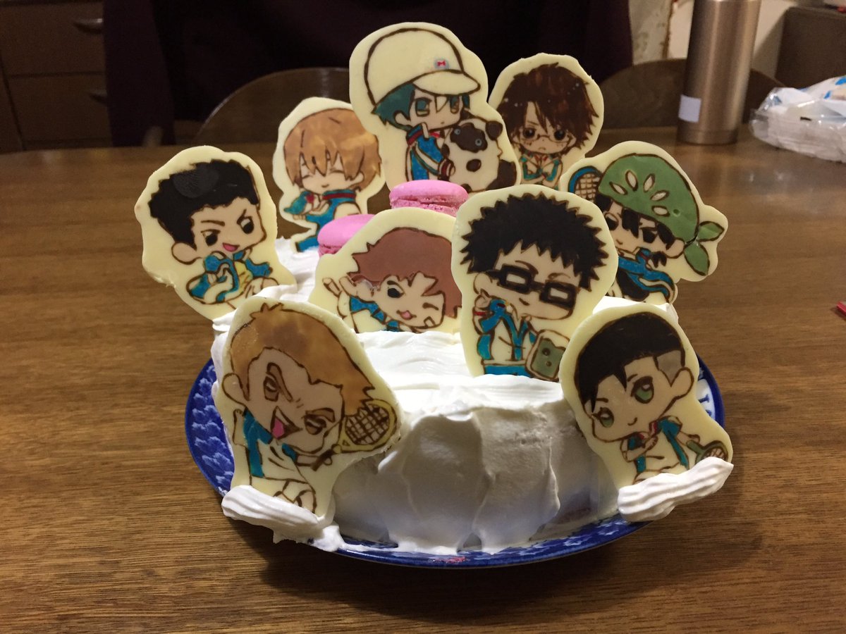 りんご 痛チョコケーキ作ってたらギリギリ そして青学レギュラーに祝ってもらってる風にしようと思ったら失敗 ごめんねリョーマくん 来年はもっとうまく作るね お誕生日おめでとう 君こそがテニスの王子様 越前リョーマ生誕祭16 りんご 痛チョコケーキ作ってたらギリギリ そして青学レギュラーに祝ってもらってる風にしようと思ったら失敗 ごめんねリョーマくん 来年はもっとうまく作るね お誕生日おめでとう 君こそがテニスの王子様 越前リョーマ生誕祭16