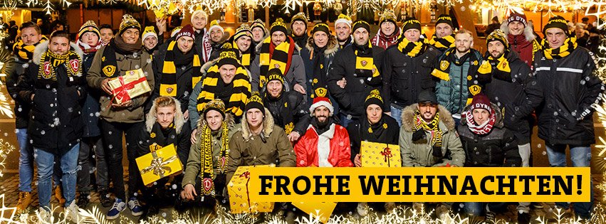 DynamoDresden's tweet image. Liebe Dynamo-Fans, wir wünschen euch allen von ganzem 💛 frohe #Weihnachten😘 bit.ly/2hmqCgj 👈 #sgd1953