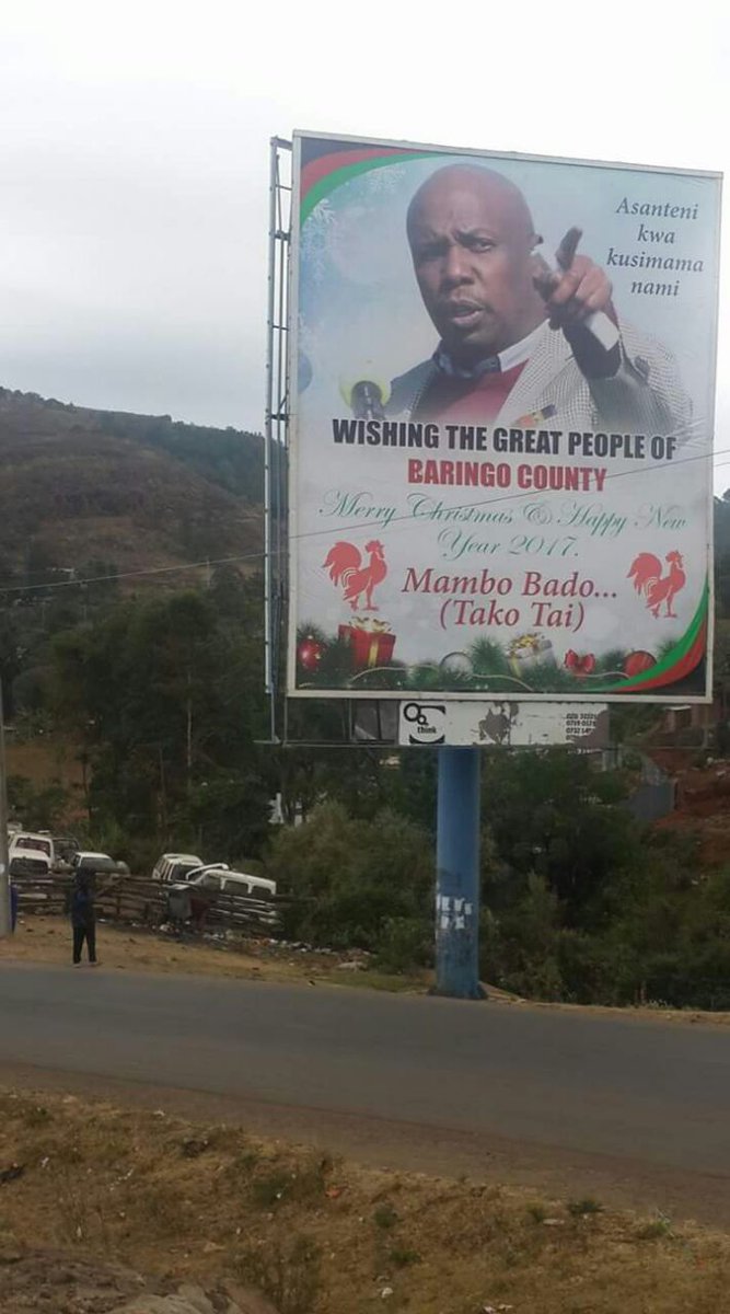 KANUParty_ke's tweet photo. "Merry Christmas and a Happy New Year 2017. Mambo bado... " ~Sen. @HonGideonMoi https://t.co/MxiGlEDENR