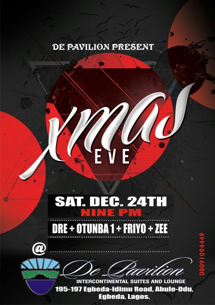 drummerboiiz's tweet photo. #InstagramLoveVideo
we balling right now @depavilionge celebrating the #ChristmasEve @kunle_otunba @yembabepr @iam_YQ @JAYWONJUWONLO @afobi https://t.co/VVl1osespp