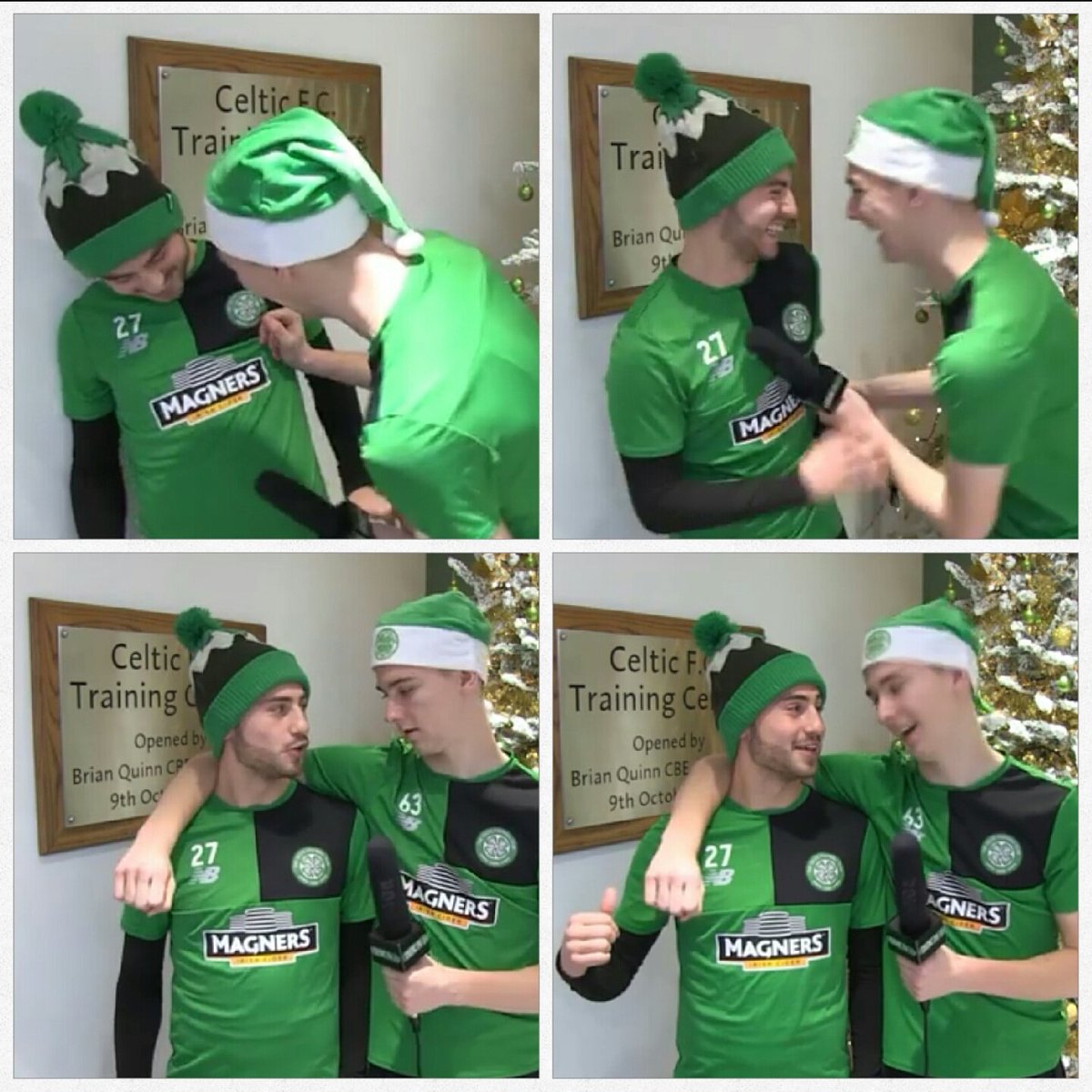 michaelmain's tweet photo. Find someone who looks at you the way that @kierantierney1 and @patrick7roberts look at each other https://t.co/e32XePf5Ba