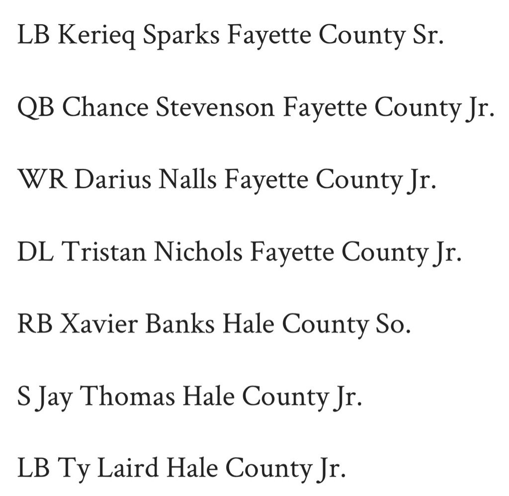 CoachCrick's tweet photo. Congrats to @Chance___3 @kerieqsparks @darius_nalls14 and Tristan on being selected Tuscaloosa News All Star 5A-4A https://t.co/s3fuDkyIwF