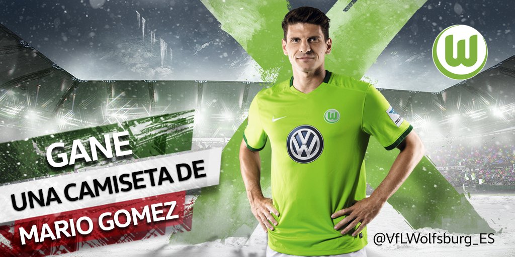 VfLWolfsburg_ES's tweet photo. ¡Atención!
¿Quieres llevarte la camiseta de Mario Gómez a casa? 😍
➡ Síguenos en: @VfLWolfsburg_ES
➡ ¡Dale RT a este tweet! 
➡ ¡Buena suerte! https://t.co/msrU0vqSKS