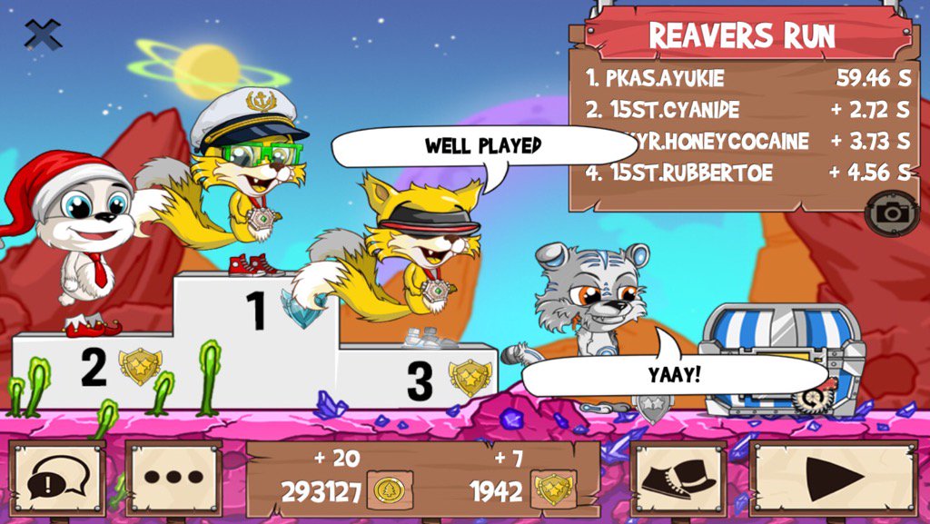 yukiichannn's tweet photo. I just played a golden fox! #funrun2 #AYUKIE #Cyanide #RUBBERTOE https://t.co/KUSb2O1QAO